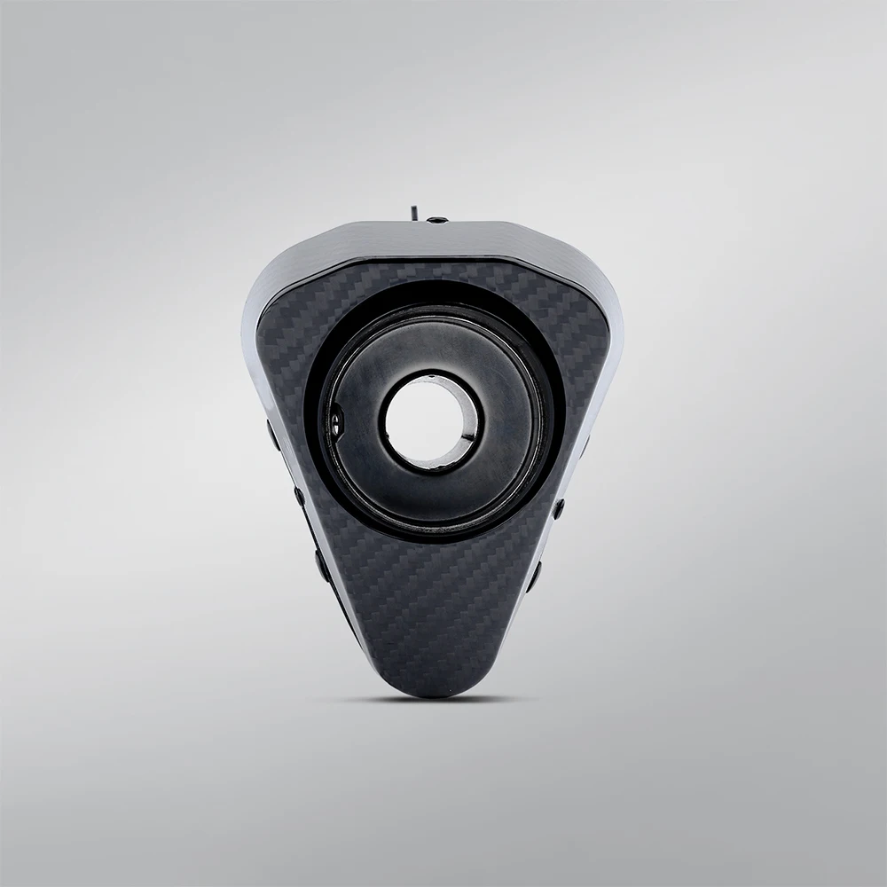 Silenciador de escape universal de fibra de carbono para moto - imagen 3