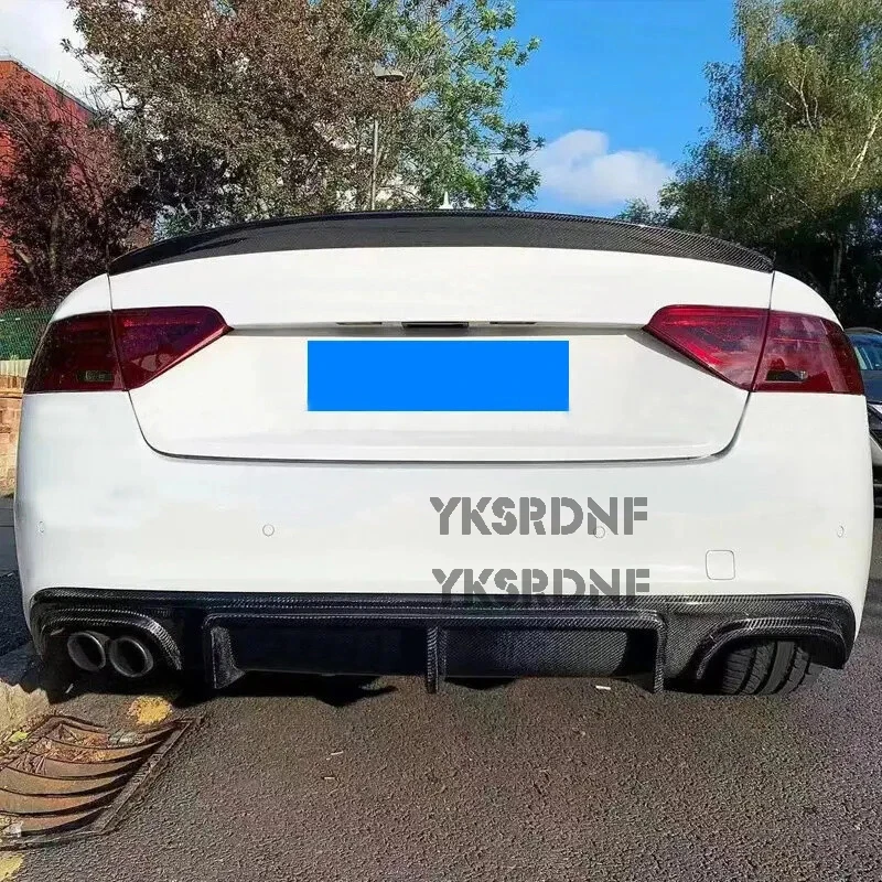 Difusor trasero de fibra de carbono para Audi A5 S line/S5 Coupé 2012-2016 - imagen 3
