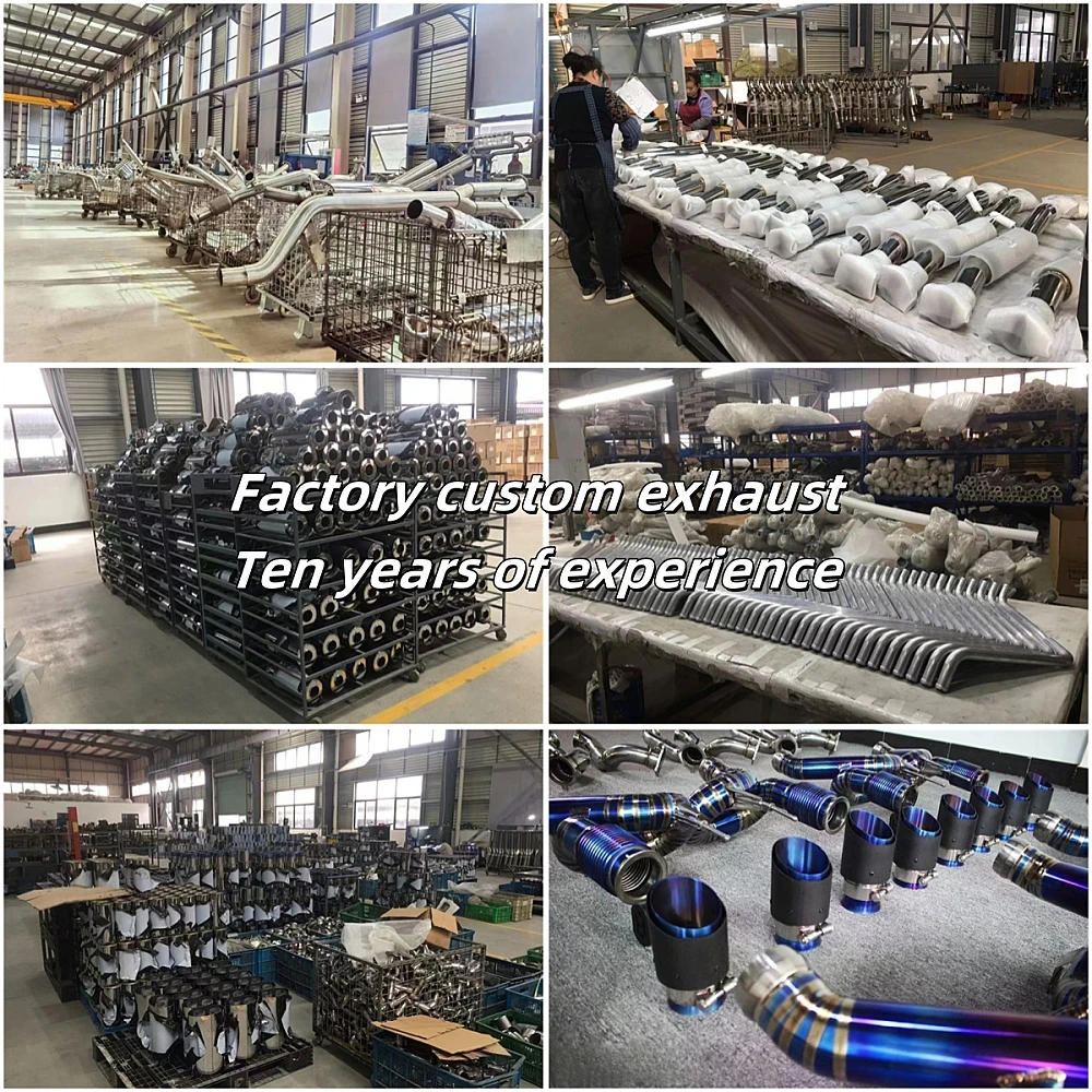 Adecuado para BMW 730 740 G11 G12 2.0T 3.0T 2014-2020 sistema de escape de alto rendimiento silenciador de control de válvula de escape Catback - imagen 4