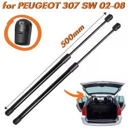 Amortiguadores de maletero Peugeot 307 SW 2002-2008 500 mm