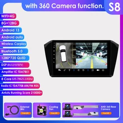 Radio Android con CarPlay para Volkswagen Passat B8 2015-2020