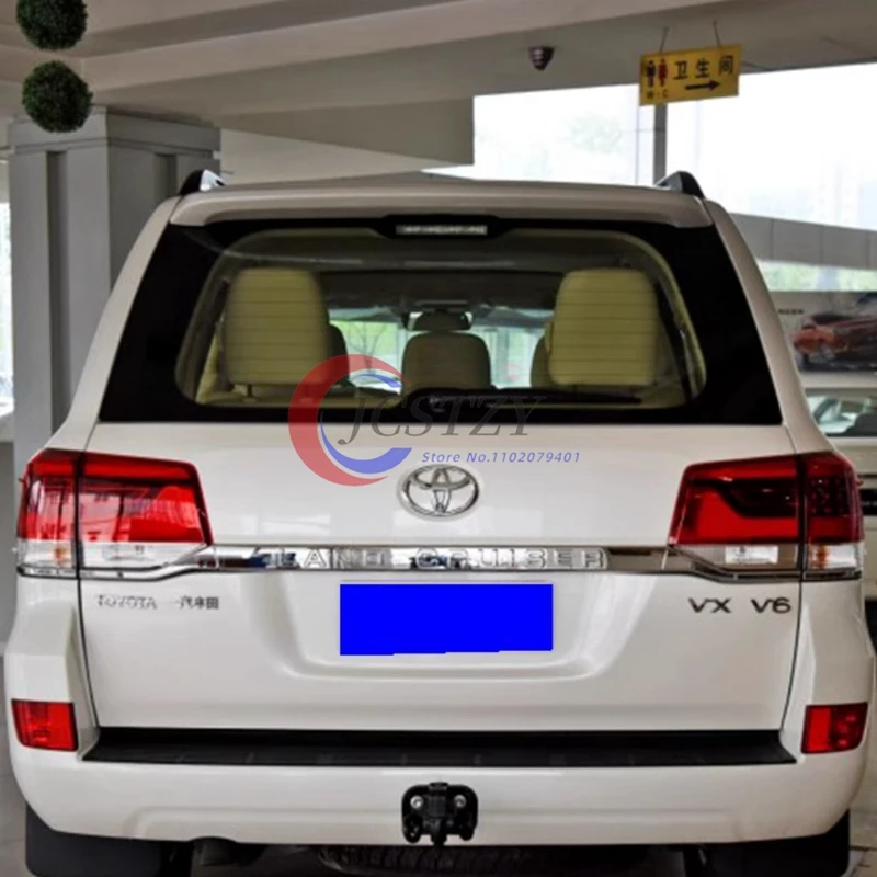 Detalle del alerón trasero Land Cruiser LC200