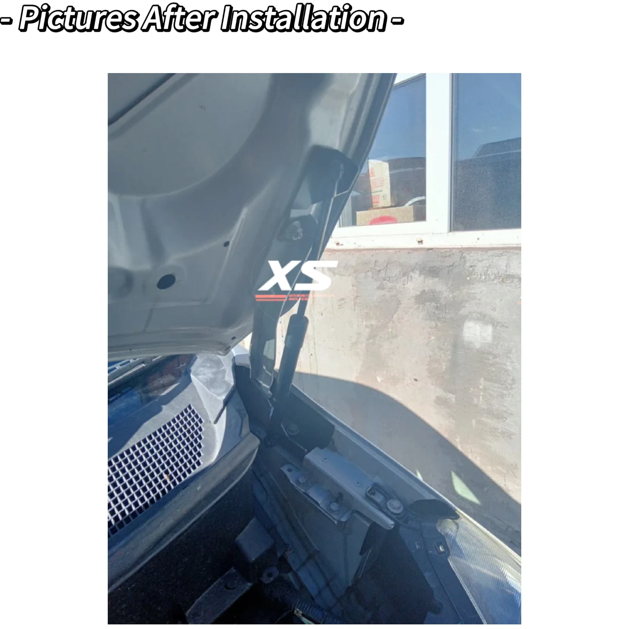 Puntales de capó con resorte de gas Nissan NV200 2009-2025 - imagen 5