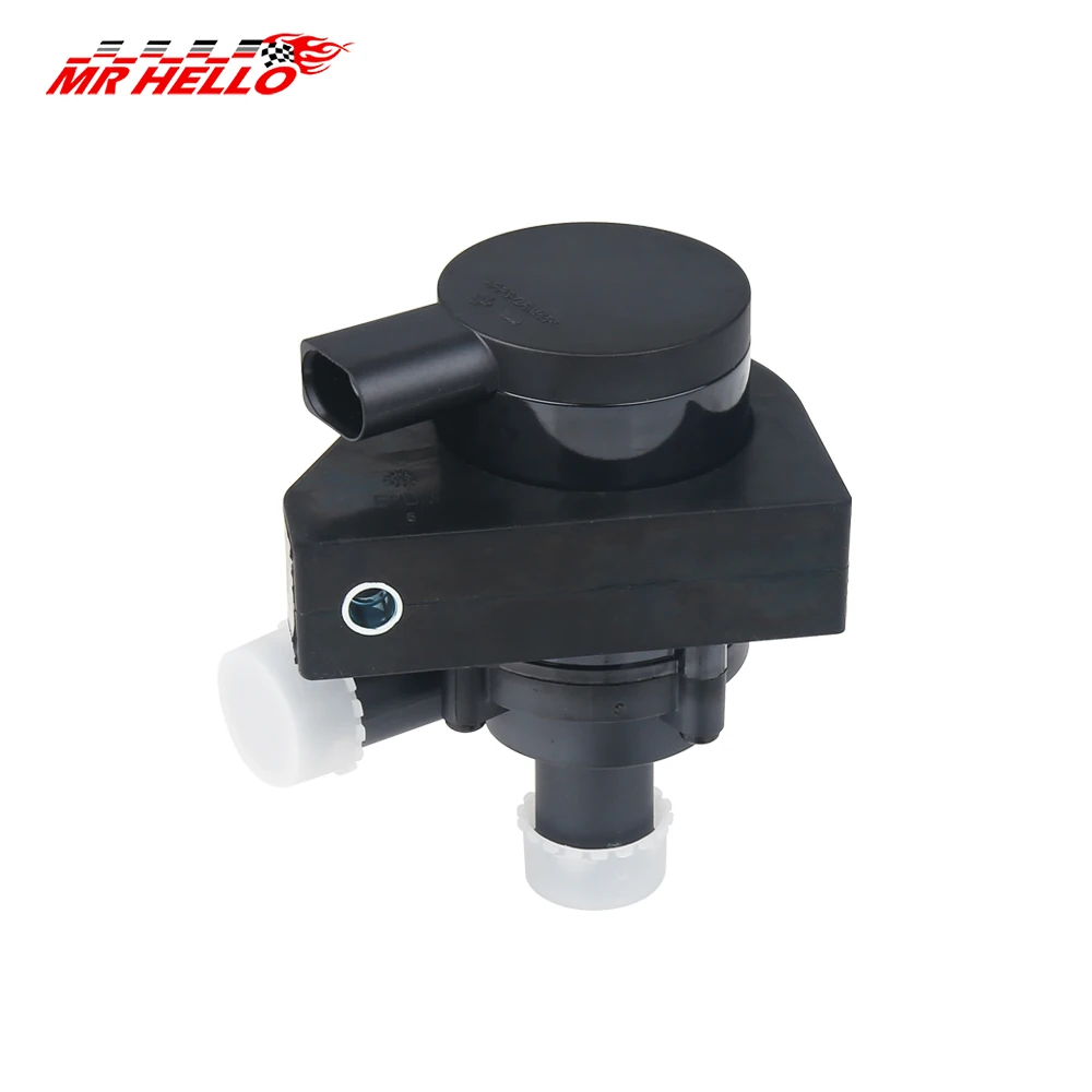 1K 0965561 J bomba de agua de refrigeración coche Auto auxiliar adicional eléctrico 12V para Jetta Golf CC volkswagen VW Passat B5 B6 AudiA3 - imagen 2