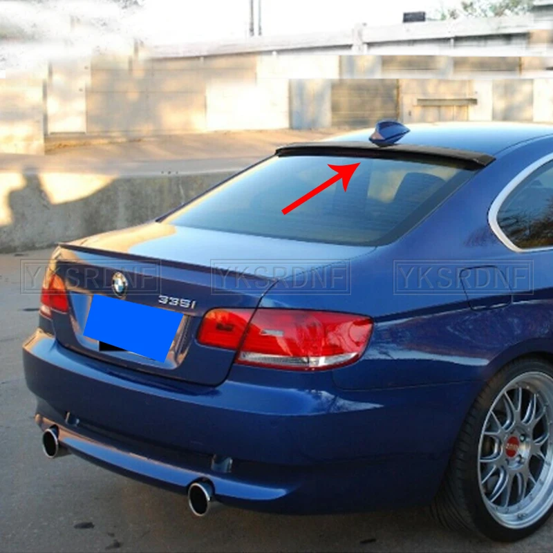 Alerón techo fibra carbono real BMW E92 M3 Coupé 2005-2012 - imagen 3