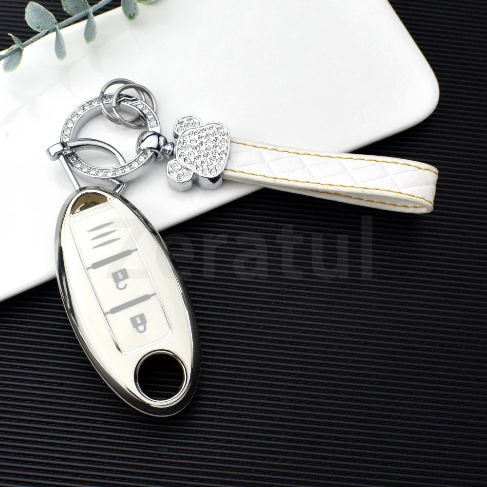Detalle de la funda para el control remoto Nissan