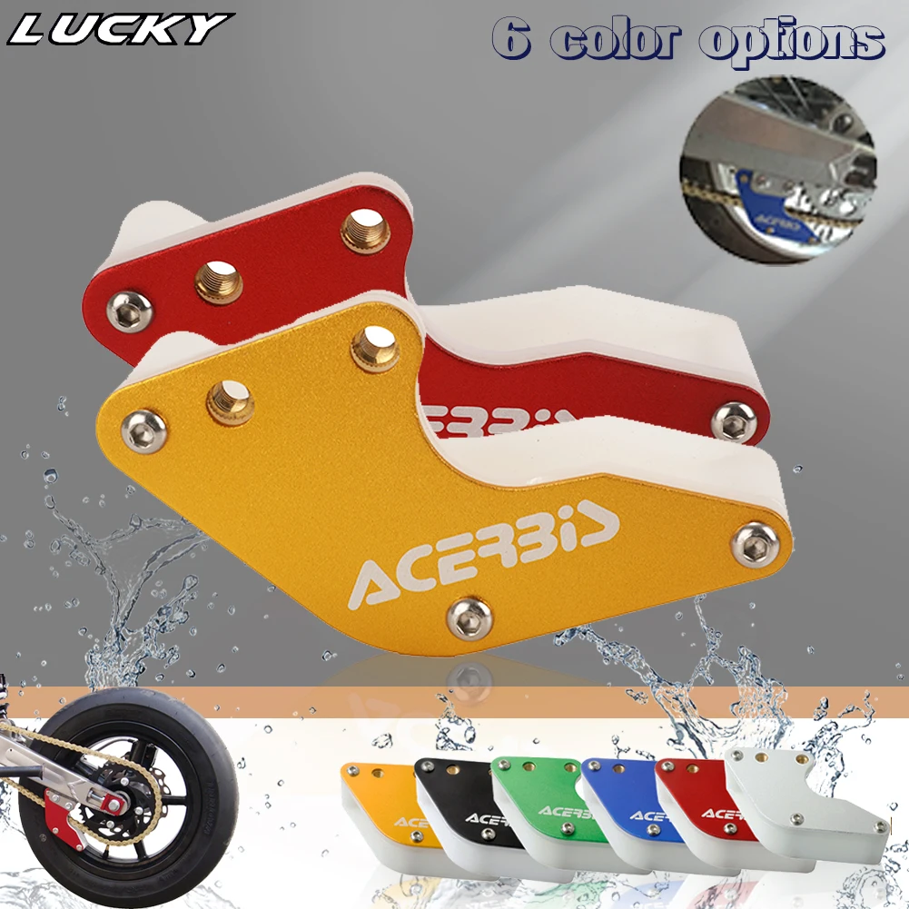 Guía protectora de cadena CNC para dirt bike Irbis BSE Kayo Bosuer