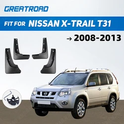 Juego guardabarros protector salpicaduras Nissan X-Trail T31 2008-2013