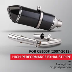 Tubo intermedio de escape Honda CB600F Hornet/CBR600F 2007-2013
