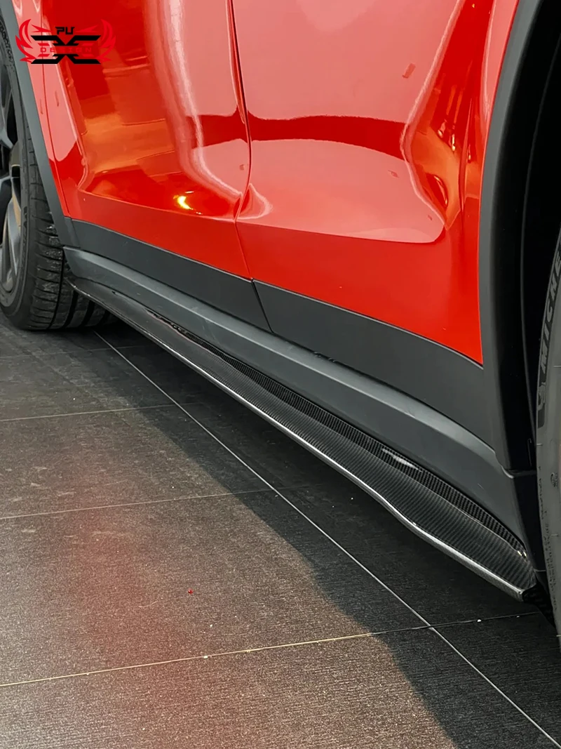 Faldones laterales de fibra de carbono para Tesla Model X - imagen 2