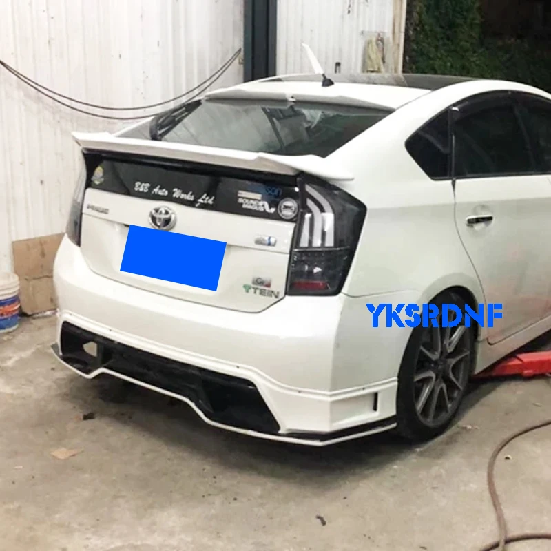 Alerón trasero fibra carbono estilo ROWEN para Toyota Prius - imagen 3