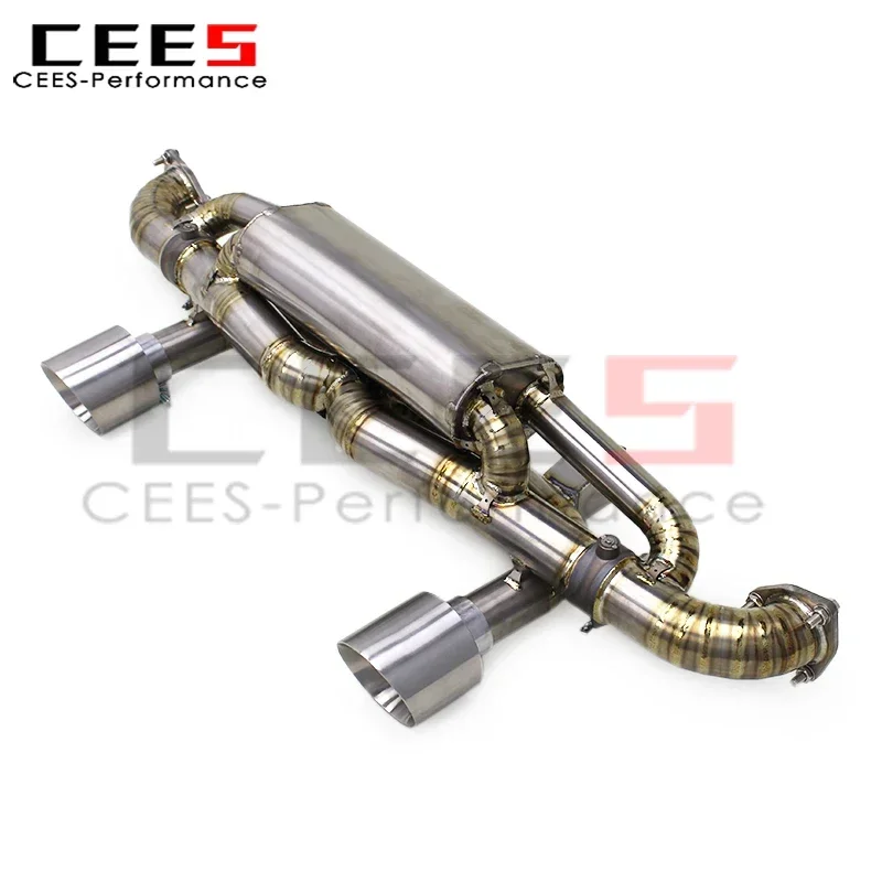 CEES Sistema de escape para Porsche 718 Cayman GT4 RS 4.0L 2022-2025 - imagen 4