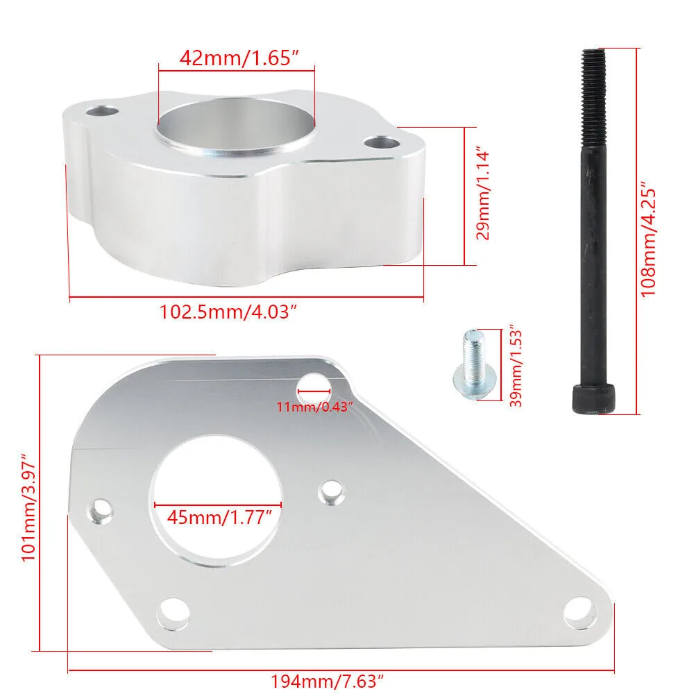 Kit de soporte de bomba de dirección asistida billet para Camaro
