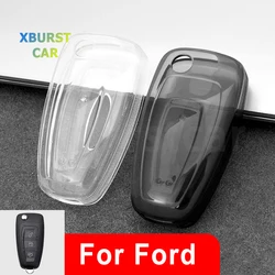 Funda TPU transparente para mando Ford Focus Fiesta Mondeo Kuga