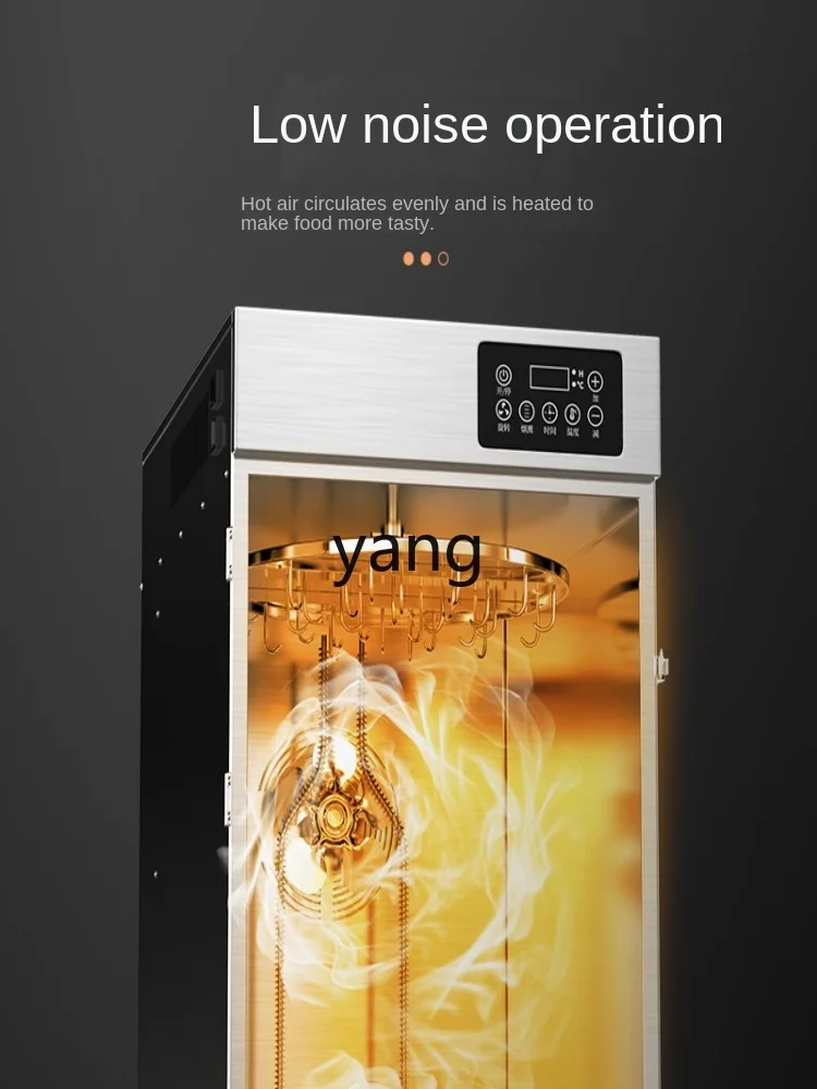 Jq Secador giratorio de salchichas y alimentos, secador de aire comercial para alimentos para el hogar, gran capacidad - imagen 3