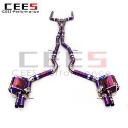 Sistema catback CEES con válvula – Mercedes E63 AMG W213 4.0 TT