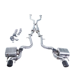 Escape catback GFC con válvula – Lexus IS350/GS350 3.5L