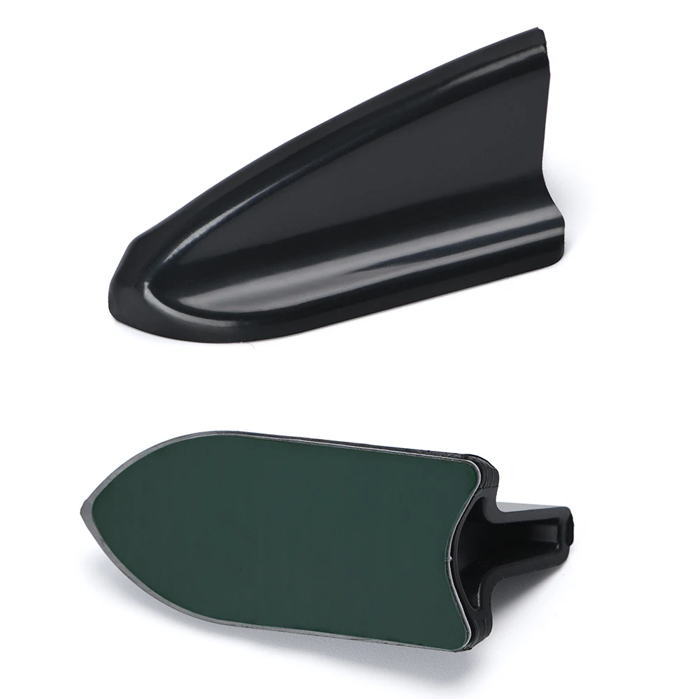 Alerón de techo PQY estilo EVO – negro, PP resistente UV, shark fin - imagen 4
