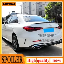 Alerón trasero para mercedes-benz Clase C W206 C200 C260 C300 C43 C63 AMG 2022 2023 2024, embellecedor de alerón trasero para maletero