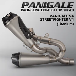 Escape slip-on titanio Ducati Panigale V4 Streetfighter