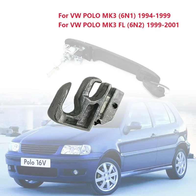 6N0837207C Kit reparación cerradura manija puerta – VW Polo 6N