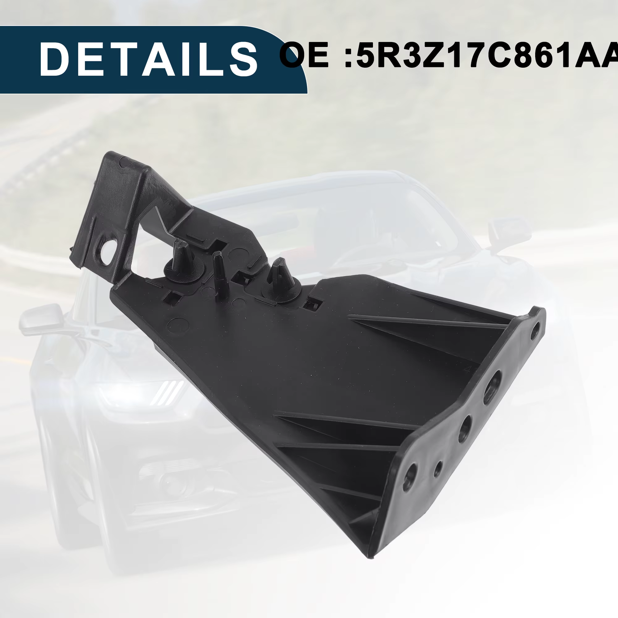 UXCELL soporte parachoques delantero Ford Mustang 2005-2009 - imagen 5
