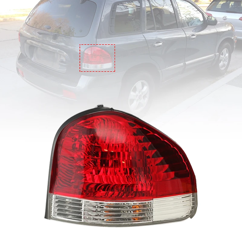92401-26000 92402-26000 luz trasera de coche para Hyundai Santa Fe 2001-2006 luces de freno de luz trasera lámpara de estacionamiento