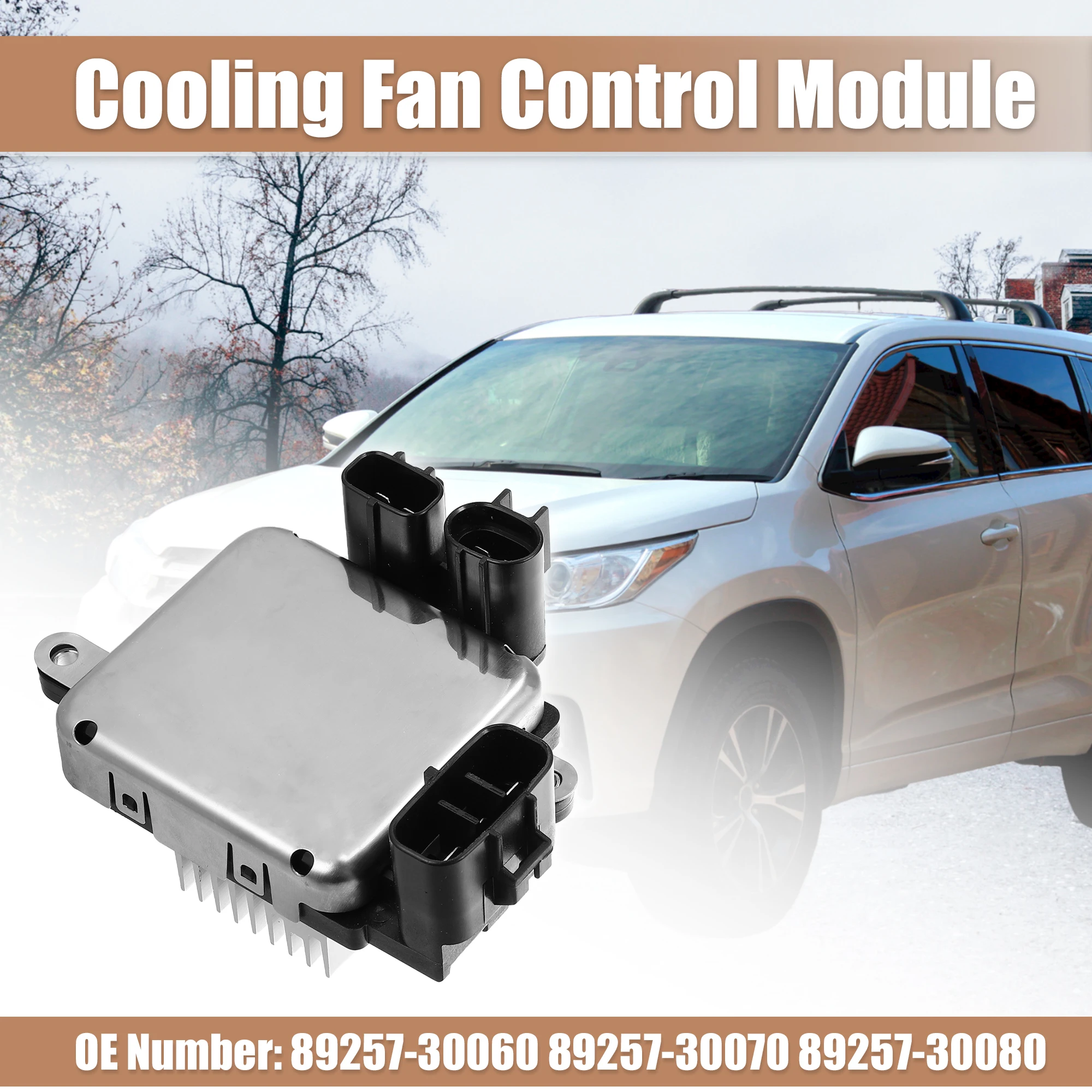 Módulo control ventilador refrigeración UXCELL – Toyota Camry, Venza
