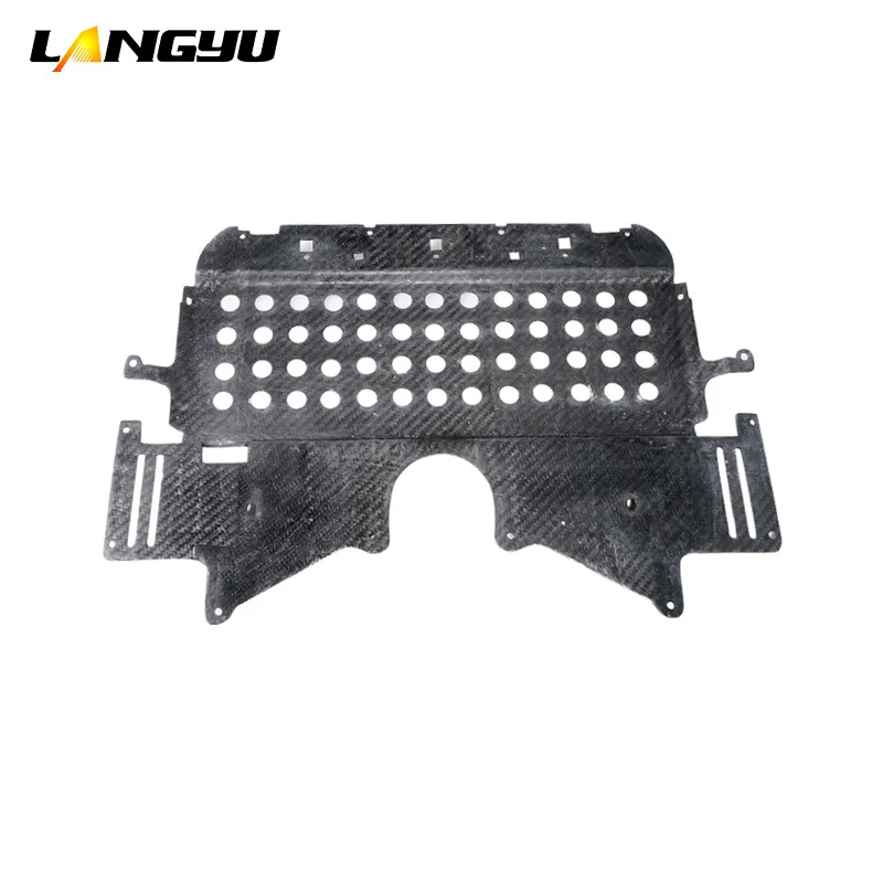 Langyu protector de carbono seco para enfriador de aceite BMW M4 G82 - imagen 4