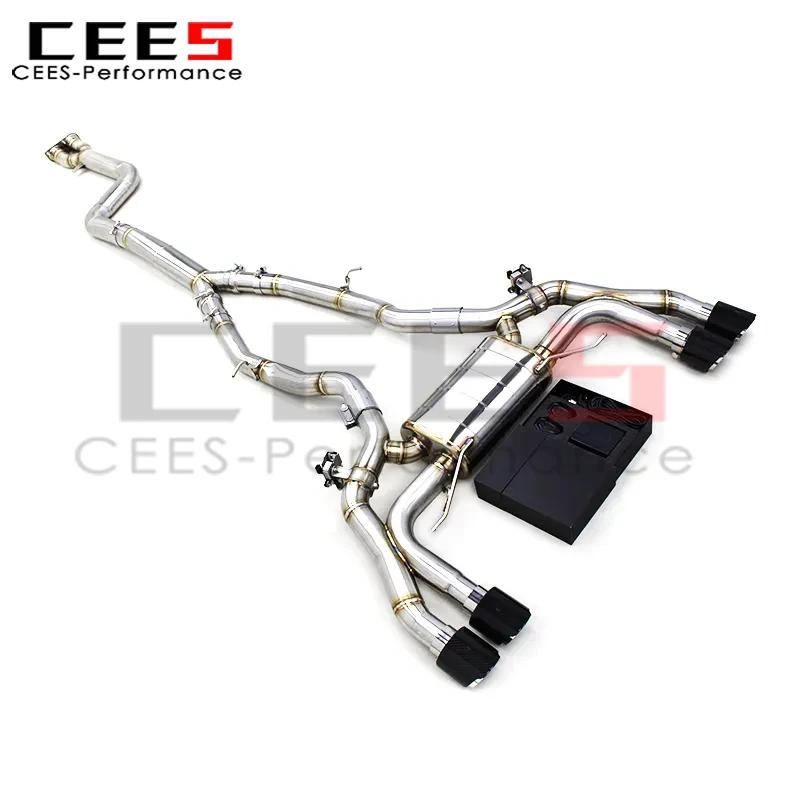 Escape CEES Catback BMW X3M F97 3.0T acero inoxidable válvula - imagen 2