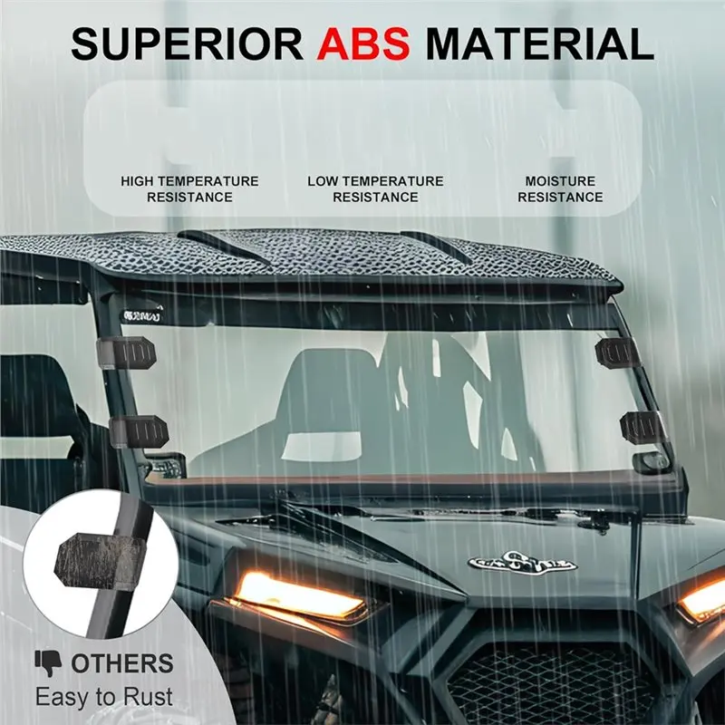 Abrazaderas parabrisas UTV – Polaris Ranger/RZR y Maverick X3 - imagen 5
