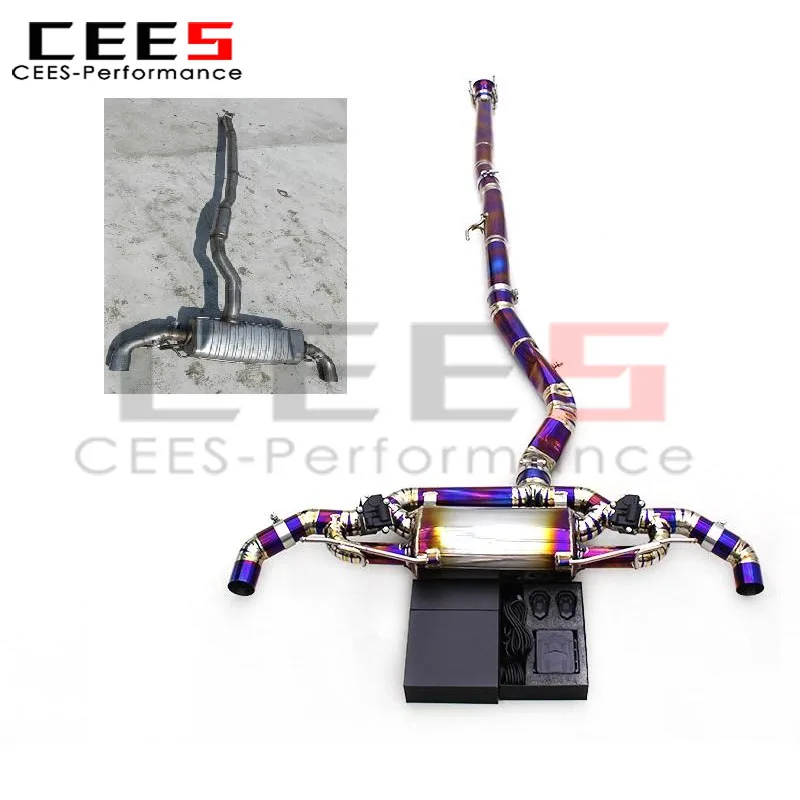 CEES Valvetronic Catback para Mercedes A45 S AMG W177 2.0T 2020-2023 - imagen 3