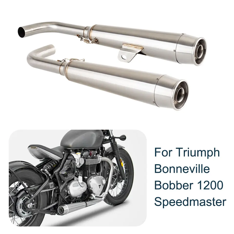 Escape Triumph Bonneville Bobber 2017-2023 y Speedmaster 2021-2023