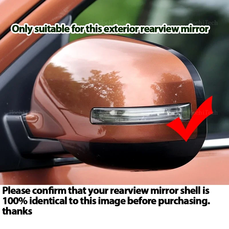 Intermitente de espejo lateral LED dinámico para Mitsubishi Outlander - imagen 3