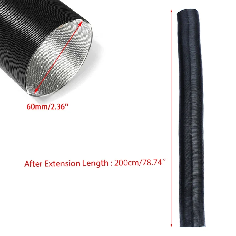 Manguera corrugada flexible para calentadores Webasto y Eberspacher - imagen 4