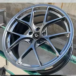 Llantas forjadas multirayos 5x112 negras para BMW X5 X6