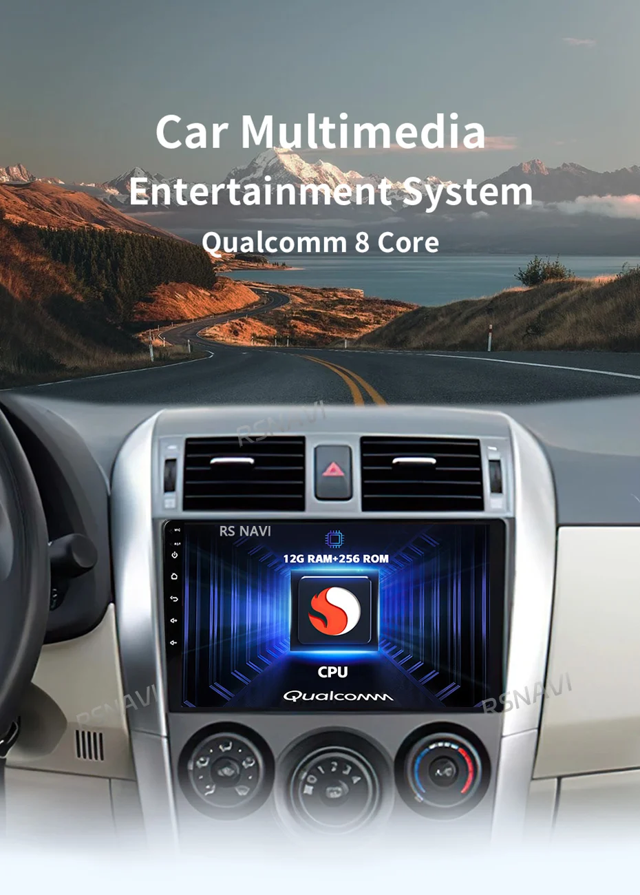 Conexiones y accesorios de la radio para Corolla