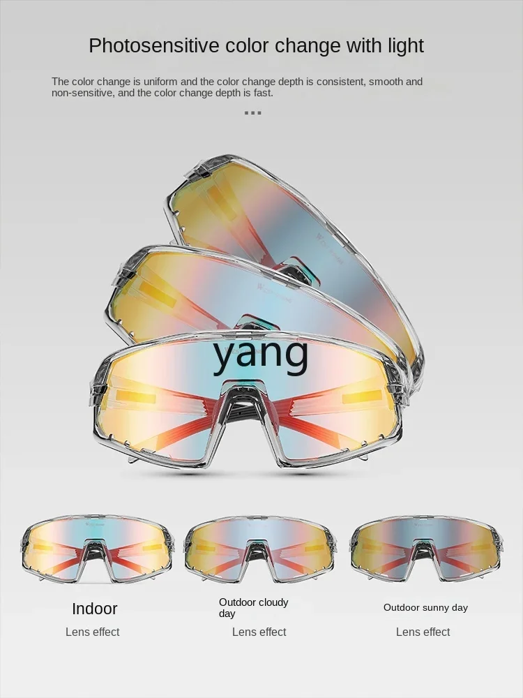 LHH Gafas fotocromáticas para ciclismo de montaña y carretera - imagen 3