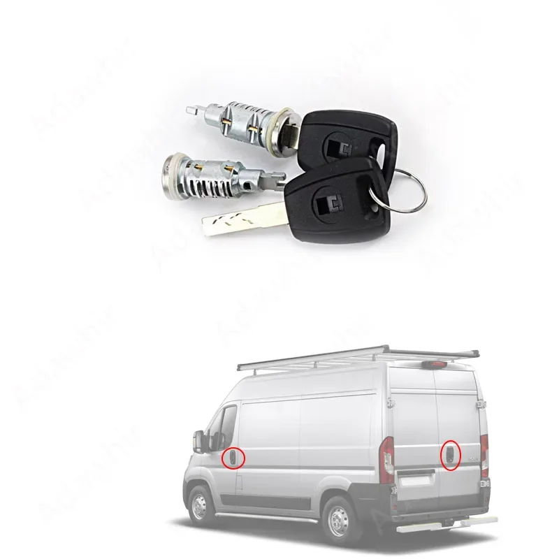 Cilindro cerradura Fiat Ducato 250 Citroën Relay III Peugeot Boxer III