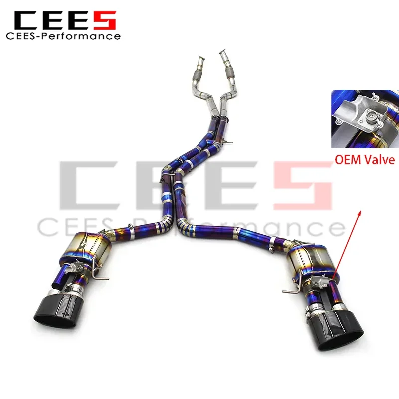 Cees Valvetronic Escape cat-back deportivo Audi RS6/RS7 C8 4.0 TFSI - imagen 2