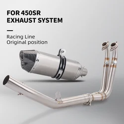 CFMOTO Escape completo de motocicleta para 450 SR 2022-2023