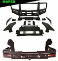 Front and rear bumpe