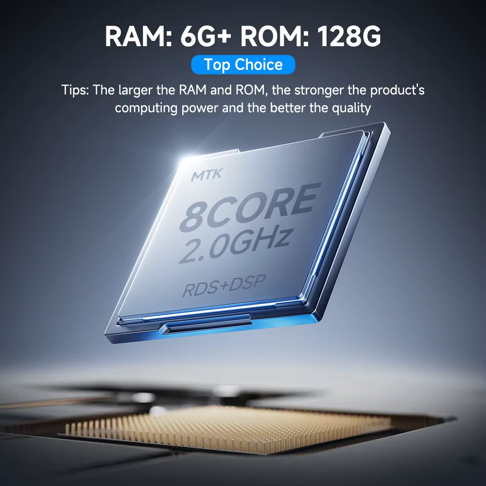 JIUYIN inalámbrico CarPlay Andorid 13 Auto Radio de coche para Peugeot 308 408 2007-2015 AI voz Multimedia GPS 2din radio - imagen 3