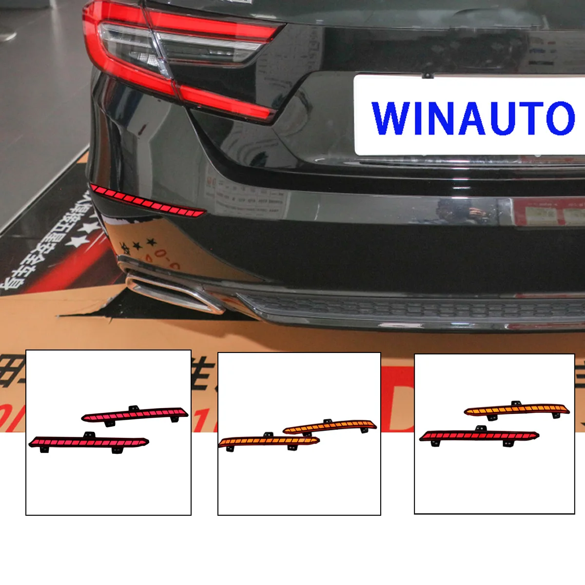 Luces traseras LED con intermitentes secuenciales Honda Accord 10ª