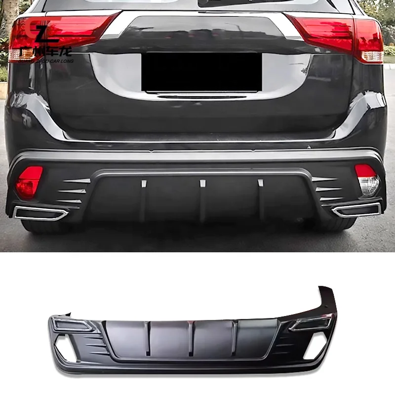 Kit Carrocería Mitsubishi Outlander 2016-2018 Labio Delantero Faldones Laterales - imagen 5