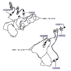 Sonda lambda Mitsubishi Endeavor – MR985165