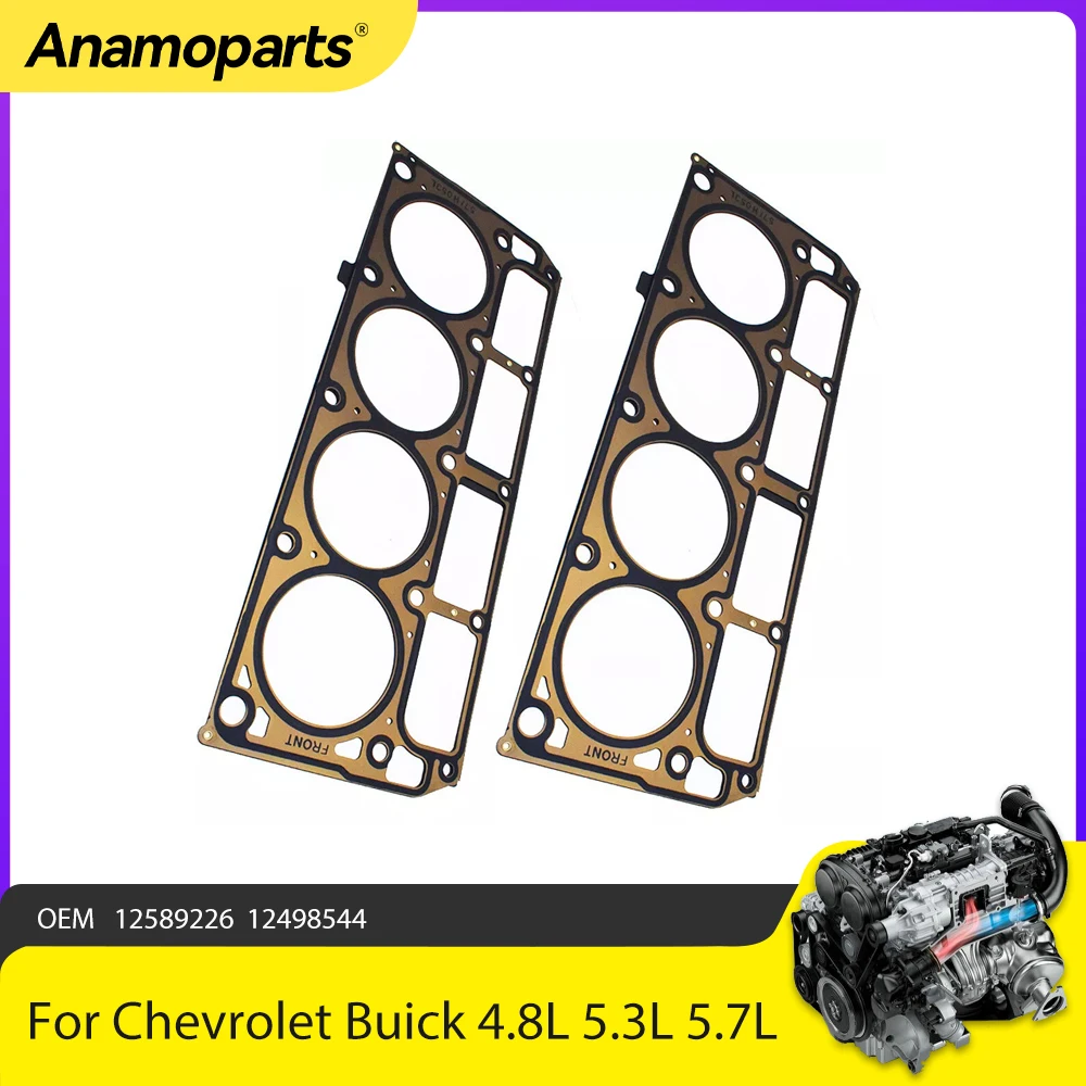 Juntas de culata para motores V8