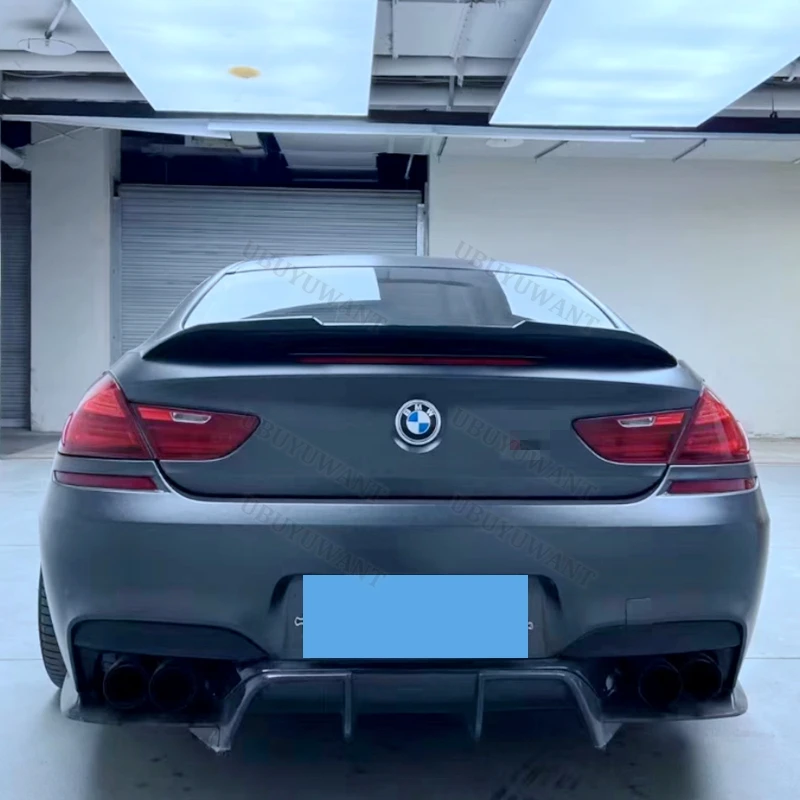 BMW M6 con alerón carbono - Resultado final