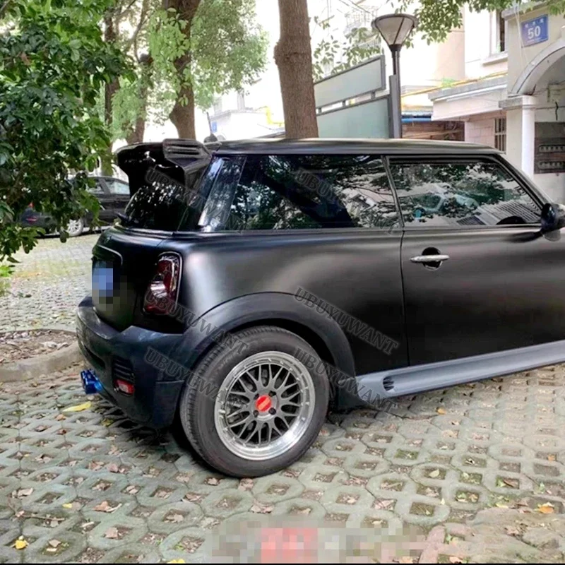 Alerón labio carbono para BMW Mini Cooper R50 R53 R56 estilo JCW - imagen 4