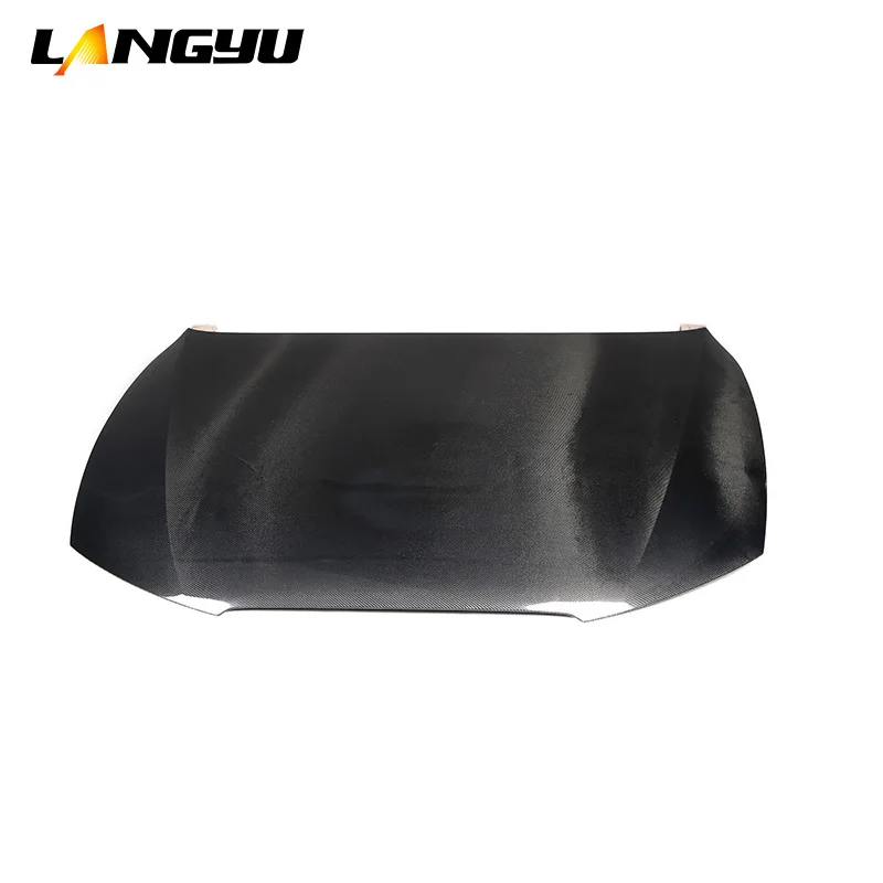 Langyu Capó de fibra de carbono estilo OEM para Audi A5 2009-2011 - imagen 4